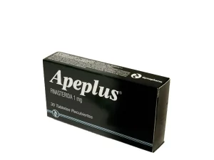 Apeplus finasteride 1mg x 30 capsulas